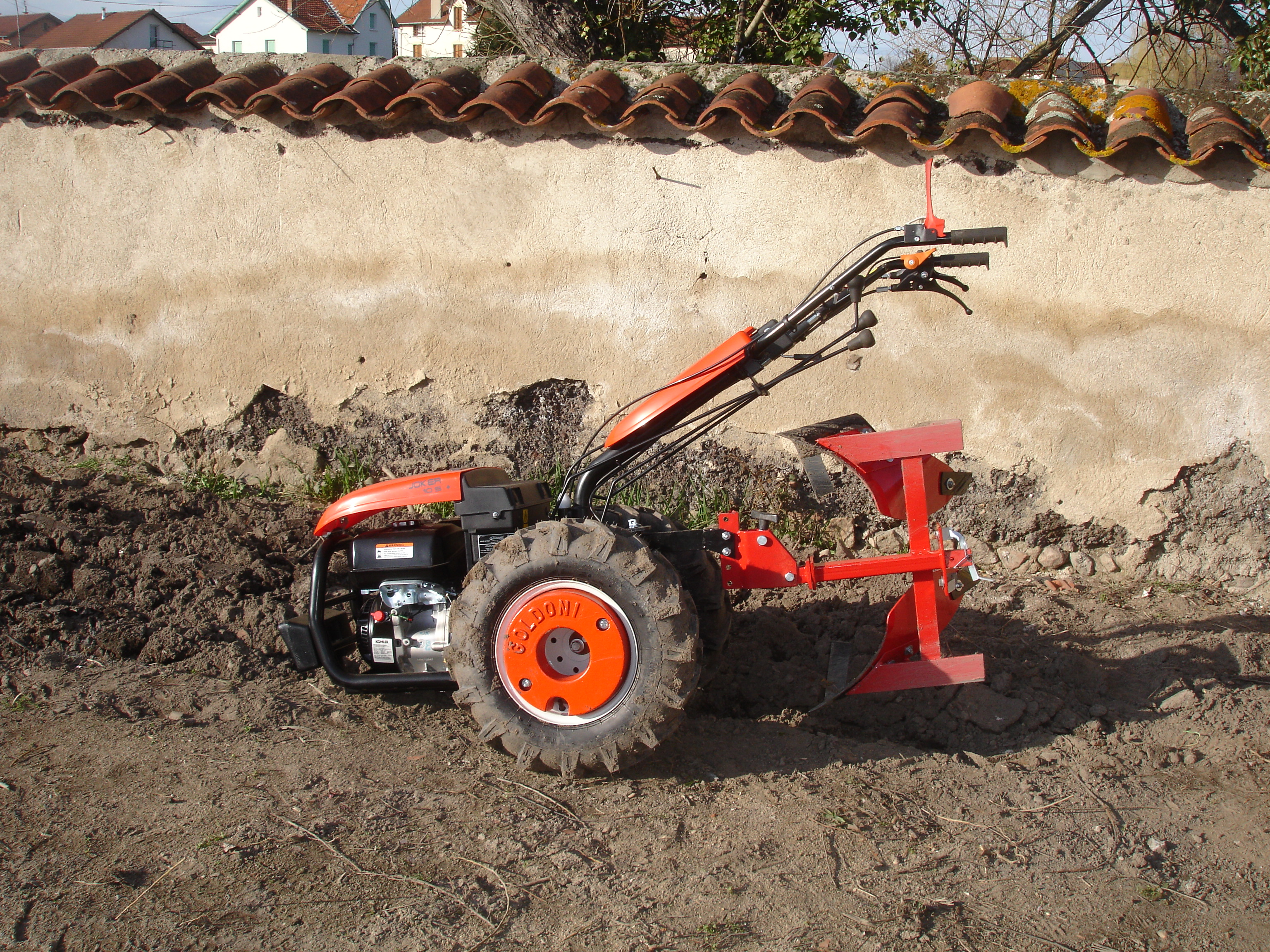 Motoculteur labour charrue — free download