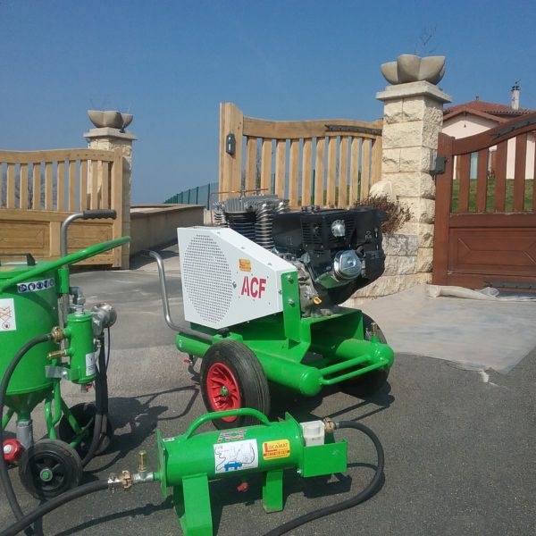 location sableuse aerogommeuse  loire 42