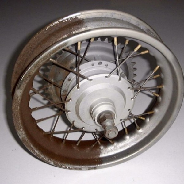 sablage roue rayon