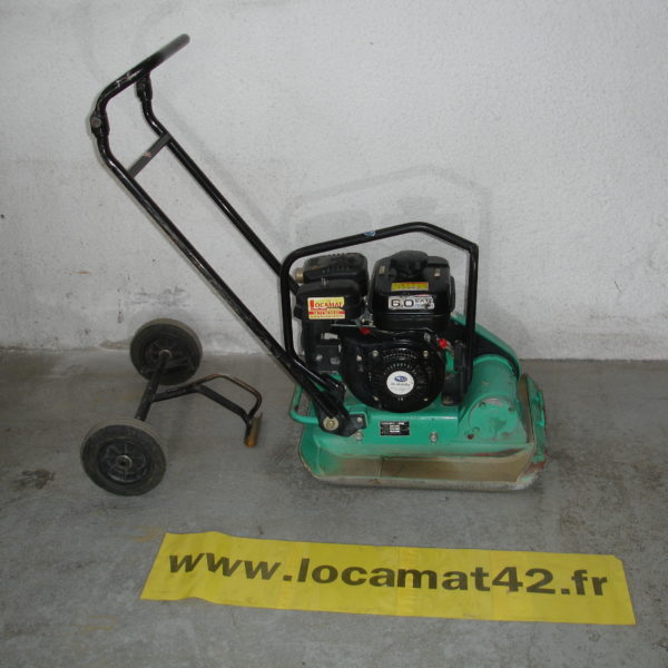 dameuse plaque vibrante  patin vibrant 80 kg