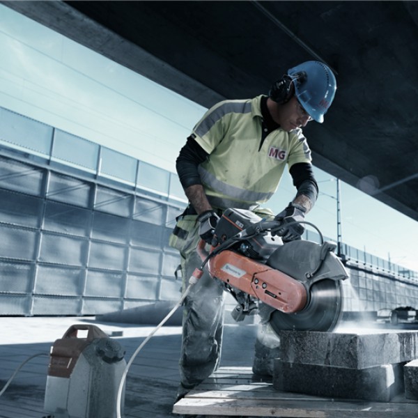 découpeuse thermique 125mm tronconeuse beton husqvarna k760  350mm